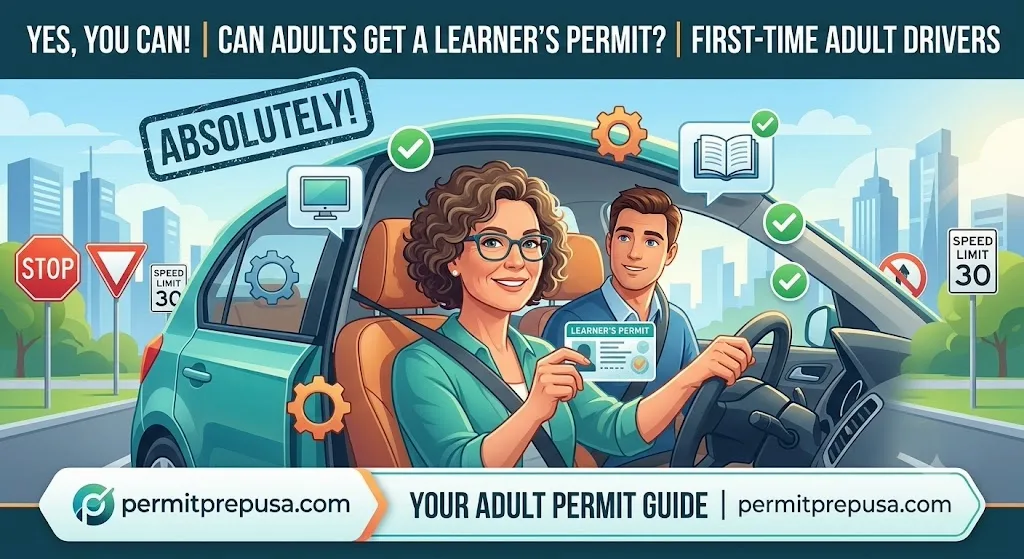 Can Adults Get a Learner's Permit? First-Time Adult Drivers