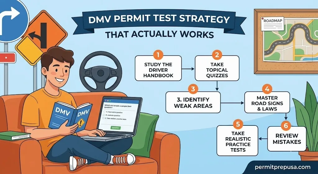 Best DMV Practice Test Strategy That Actually Works